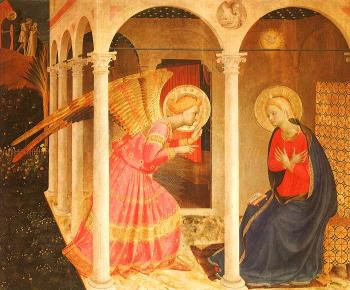 Fra Angelico : Annunciation